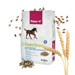 Pavo Podo Grow 20 kg – Granulat dla odsadków i młodych rosnących koni
