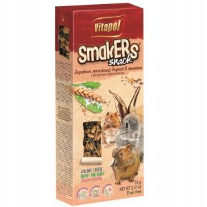 Smakers Snack Jogurtowo-Mniszkowy Dla Gryzoni I Królika Vitapol 70 g 2 szt.