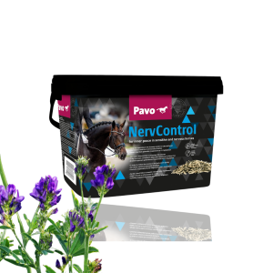 Pavo NervControl 3kg – Wsparcie dla zestresowanych i nerwowych koni – wiaderko 3 kg