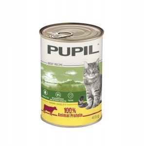 PUPIL PRIME dla kota wołowina wątróbka 415g