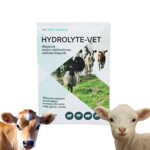HYDROLYTE-VET 50 g pomoc w walce z biegunką u cieląt, zwierząt hodowlanych