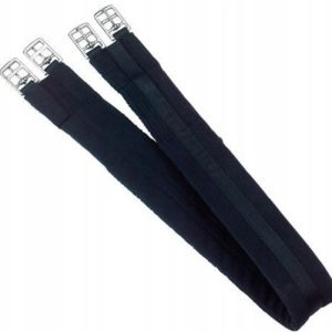 Popręg bawełniany 130 cm czarny Covalliero