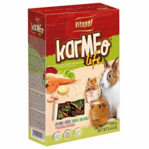 Karmeo Life Warzywny Pokarm Dla Gryzoni Królik Chomik Mysz Vitapol 300 g