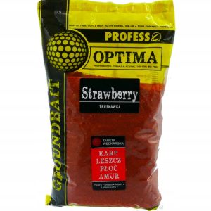 Zanęta wędkarska Profess OPTIMA Truskawka 1 kg