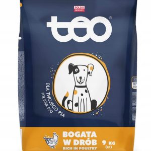 Karma dla psa bogata w drób z drobiem 9kg TEO