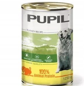 Karma mokra dla psa Indyk Wątróbka Pupil 1250g