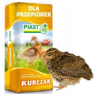 Karma kruszona dla przepiórek poniżej 3 tyg. życia PIAST PRZEPIÓRKA 1G 25kg