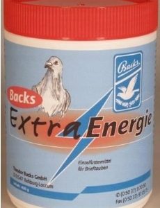 Extra Energie elektrolit Dla gołębi Backs 400g