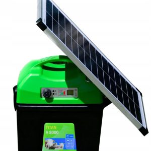 Elektryzator TITAN A 8000 + Panel bydło 25W Kerbl