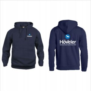 Hoveler Bluza Męska Granatowa Z Kapturem Rozm. S