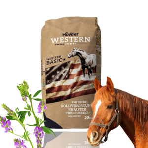 Hoveler Wysokowartościowe Musli Dla Ras Westernowych Western Basic 20kg