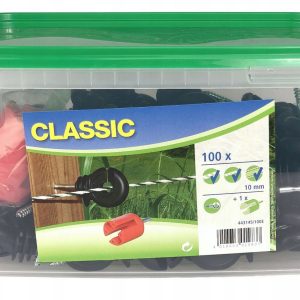 Zestaw CLASSIC izolator okrągły 100szt + NASADKA