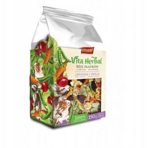 Vita Herbal Mix Płatków Dla Gryzoni I Królika Vitapol 150g