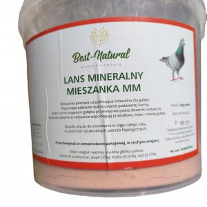 Multiwitamina MM belgijska dla gołębi wiadro 6kg