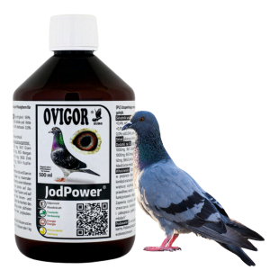 Jod Power jod i żelazo dla gołębi Ovigor 500ml