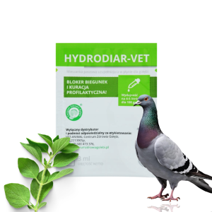 Hydrodiar vet na biegunke Centrum Zdrowia Gołębi 3 ml