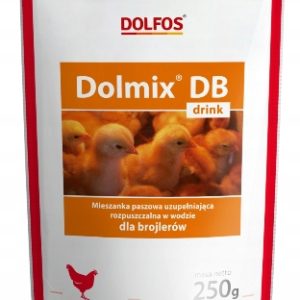 Witaminy do wody brojlery Dolmix DB drink DOLFOS 250g