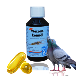 Weizenkeimöl 250ml – Naturalna Witaminka E Dla Gołębi