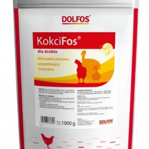 Kokcifos dla drobiu kur indyków nioska DOLFOS 500g