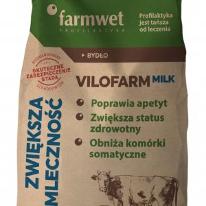 Vilofarm Milk dla bydła krów mlecznych na somatyke kwasice ketoze Farmwet