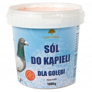 Sól do kąpieli dla gołębi Leśna Dolina piórojady