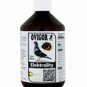 Elektrolity siła na loty dla gołębi Ovigor 500ml