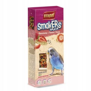 Smakers Snack Truskawkowy Dla Papużki Vitapol 90 g 2 szt.