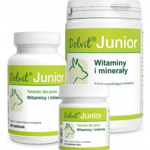 Dolvit Junior witaminy dla psów szczeniąt DOLFOS